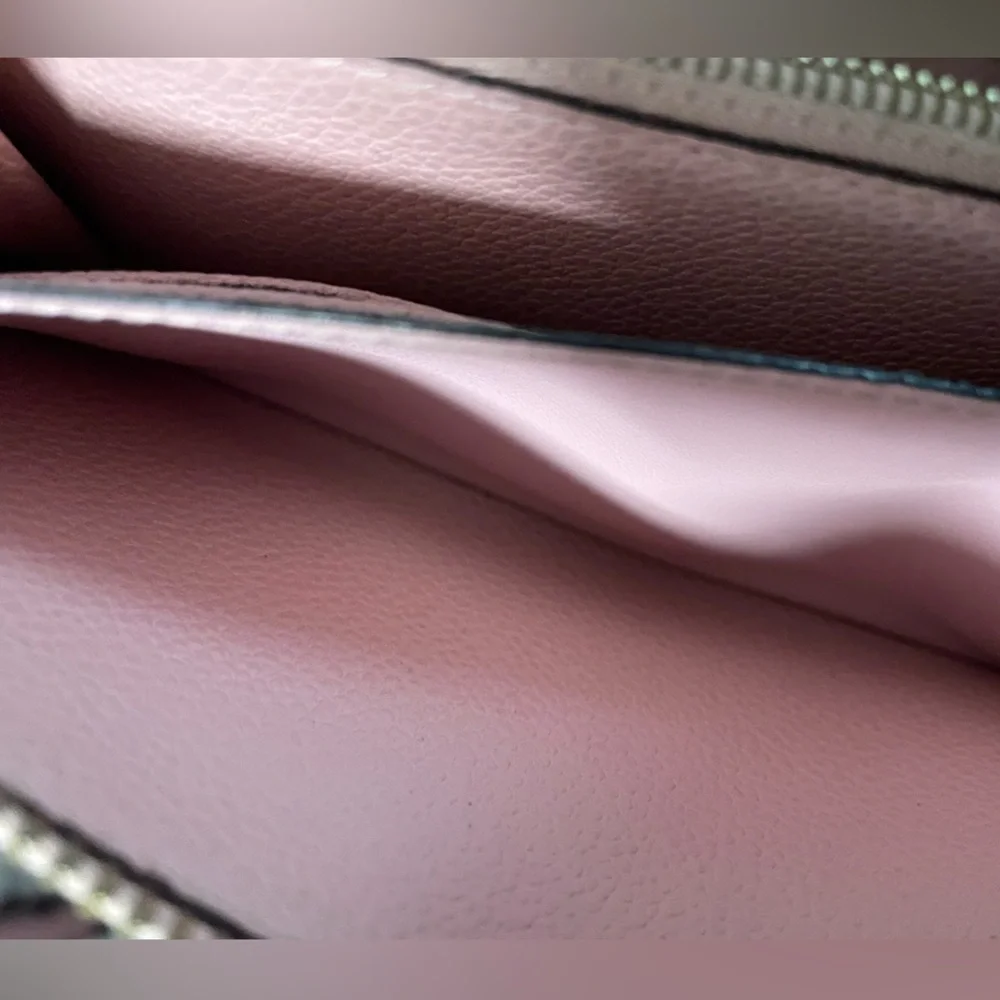 Louis Vuitton Monogram Empreinte Zippy Wallet Limited Edition Rose Poudre Pink